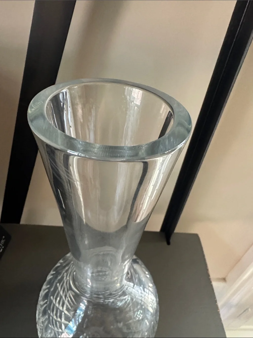 Waterford Crystal Clear Caroline bubble Vase